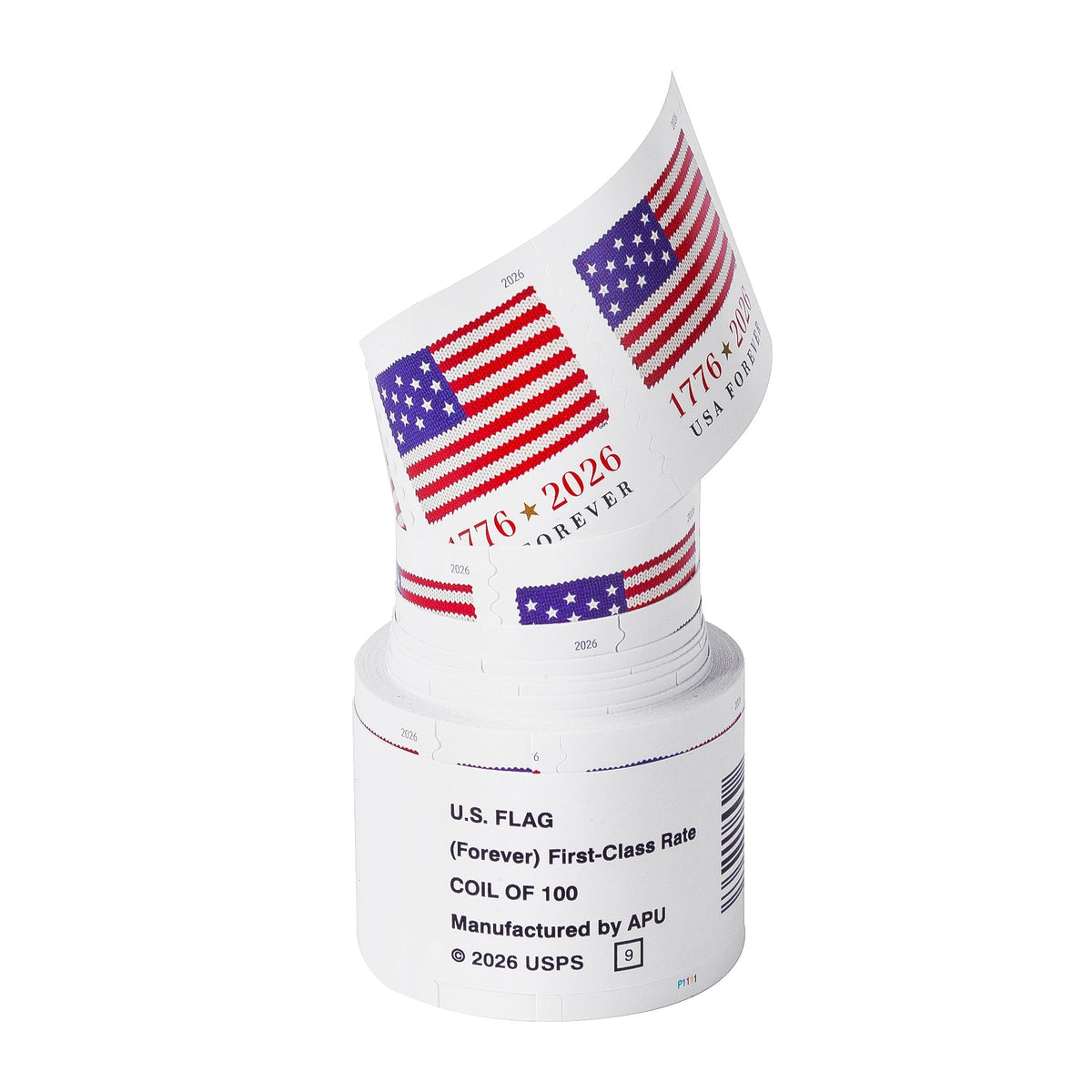 2026 US Flags Rolls / Booklets / Sheets Forever First Class Postage Stamps