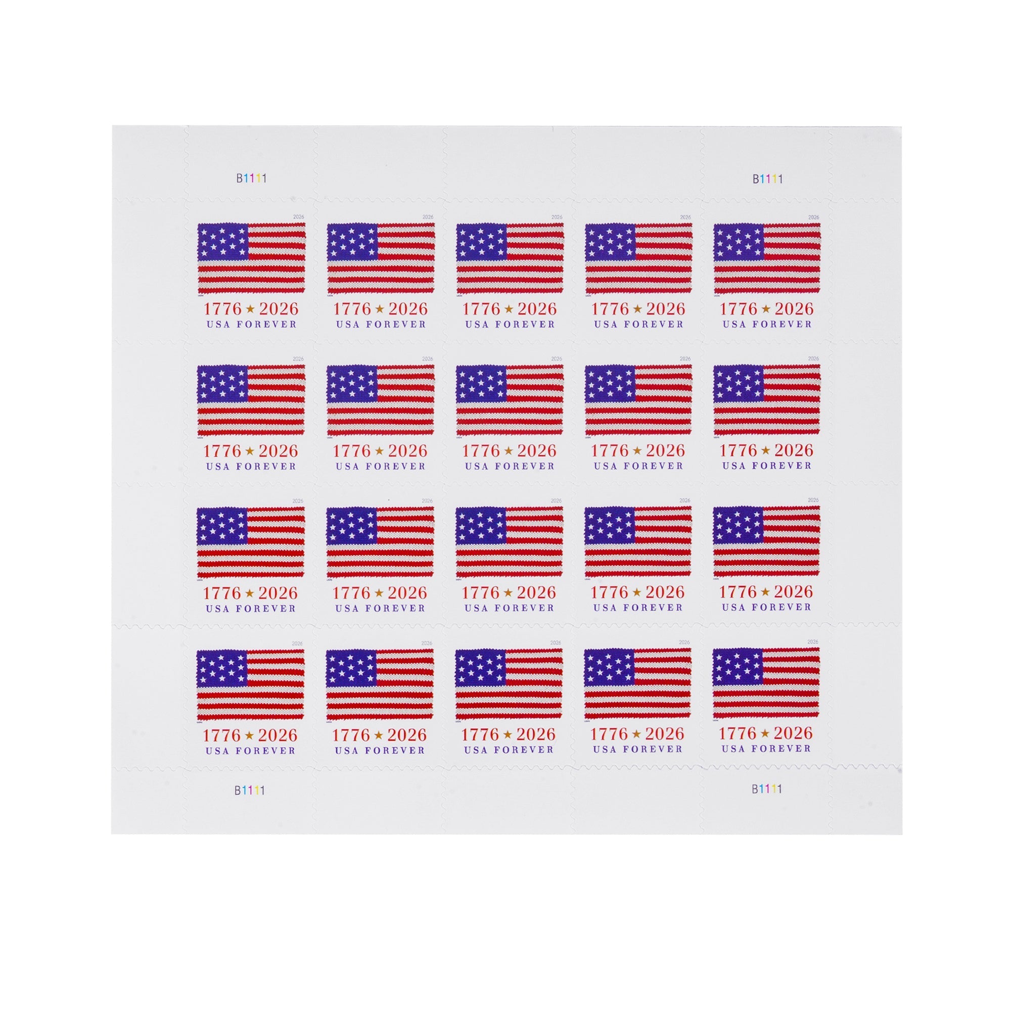 2026 US Flags Rolls / Booklets / Sheets Forever First Class Postage Stamps