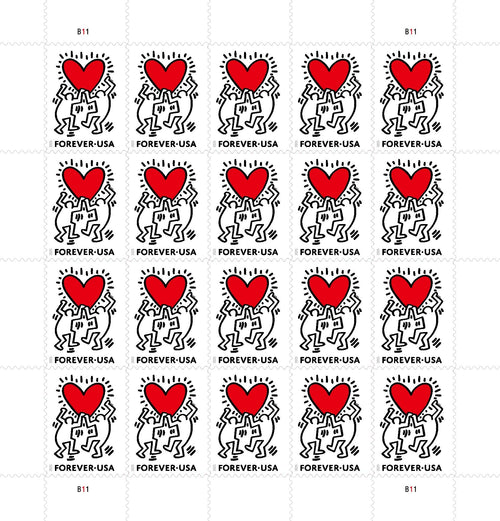 2025 Love Forever Postage Stamps