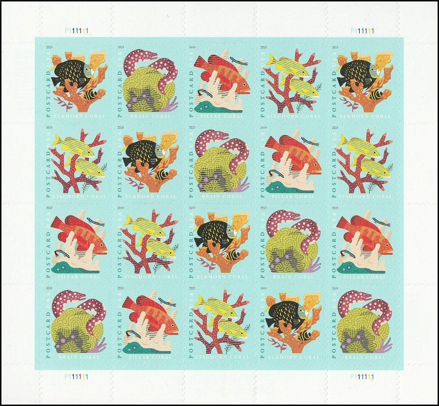Coral Reefs Stamps – Forever Postcards for Ocean Lovers