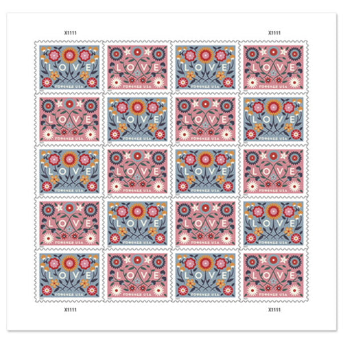 2022 Love Forever Postage Stamps