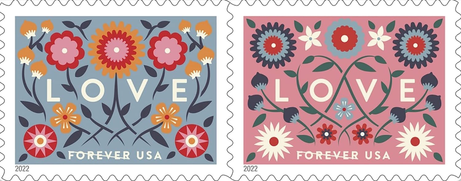 2022 Love Forever Postage Stamps