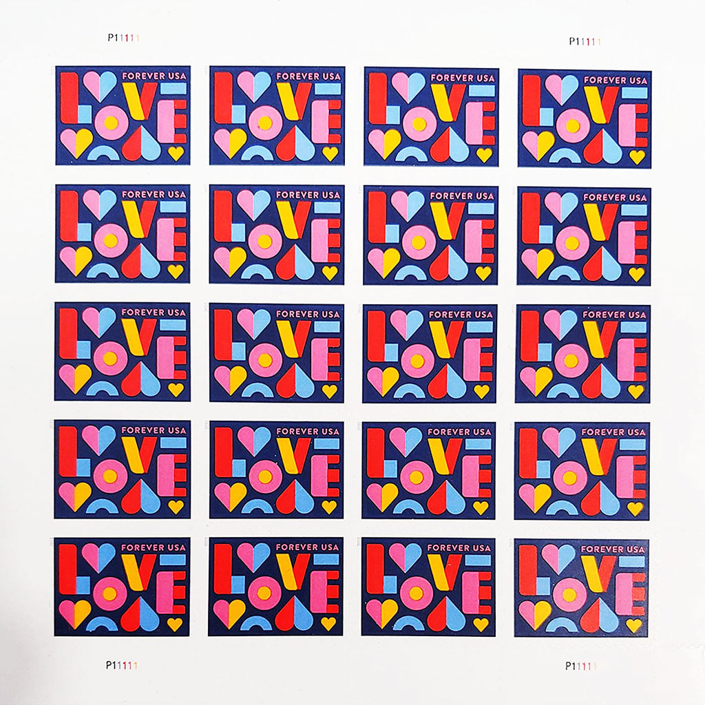 Buy 2021 USPS Love Forever Stamps Online