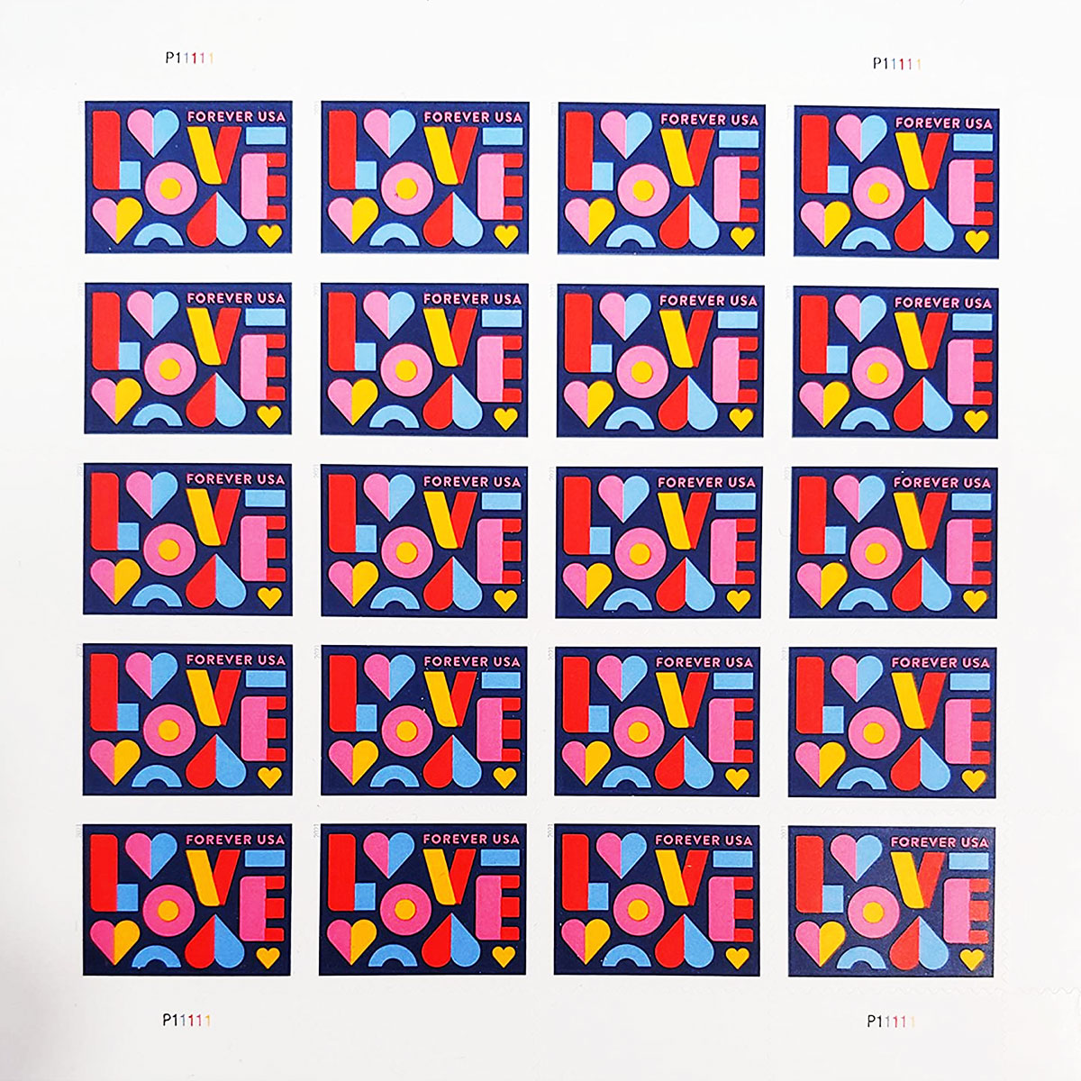 Buy 2021 USPS Love Forever Stamps Online