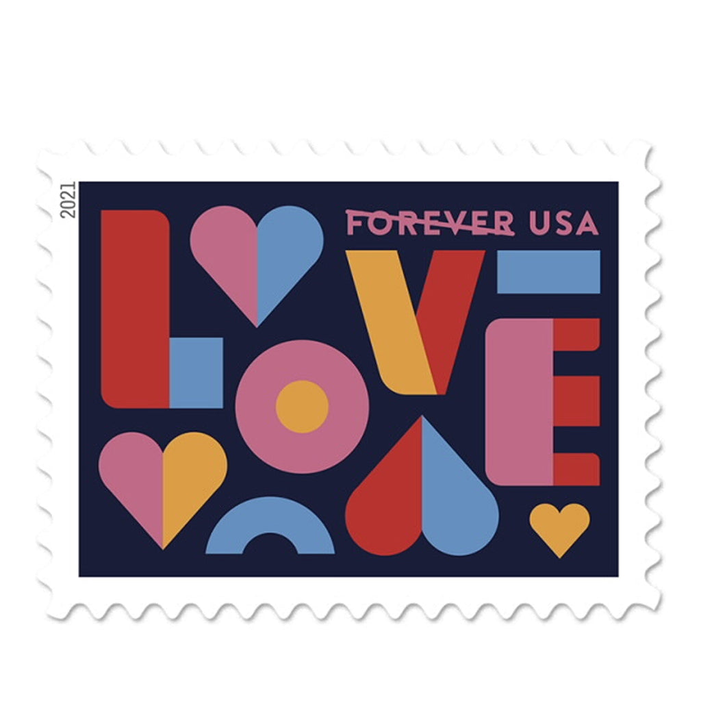 Buy 2021 USPS Love Forever Stamps Online