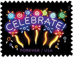 Celebrate Forever Postage Stamps