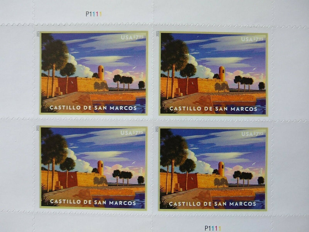 Historic Castillo de San Marcos Stamp Issued for USPS Priority Mail