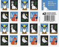 Winter Woodland Animals Forever Postage Stamps