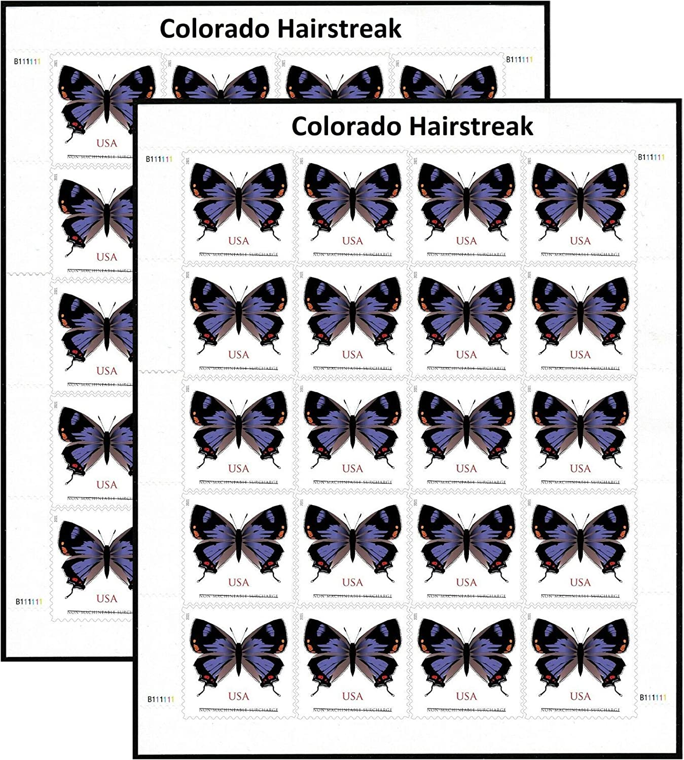 Colorado Hairstreak Butterfly Forever Postage Stamps
