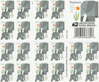 Cartoon Elephants Star Forever Postage Stamps
