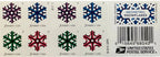 Geometric Snowflakes Forever Postage Stamps