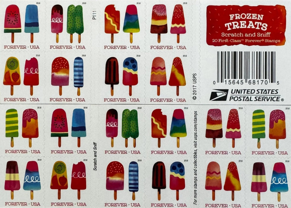 Frozen Treats Forever Postage Stamps